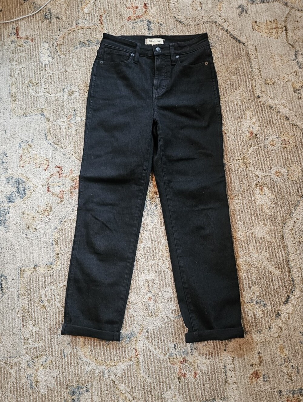 Madewell Curvy Stivepipe Jeans Sz 26 With 28" Inseam, Like New